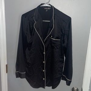 Victoria’s Secret black satin matching pajama set